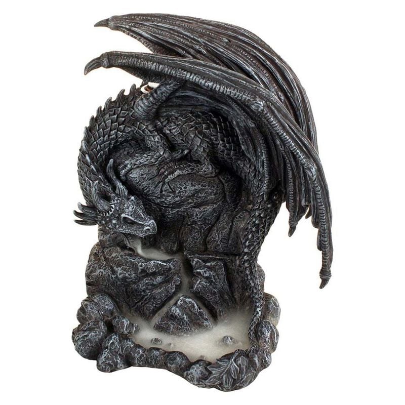 Porte-encens Gothic de Nemesis Now - Dragon - Porte-Encens - pour Unisexe - gris foncé - Nemesis Now