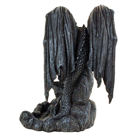 Porte-encens Gothic de Nemesis Now - Dragon - Porte-Encens - pour Unisexe - gris foncé - Nemesis Now - View 2