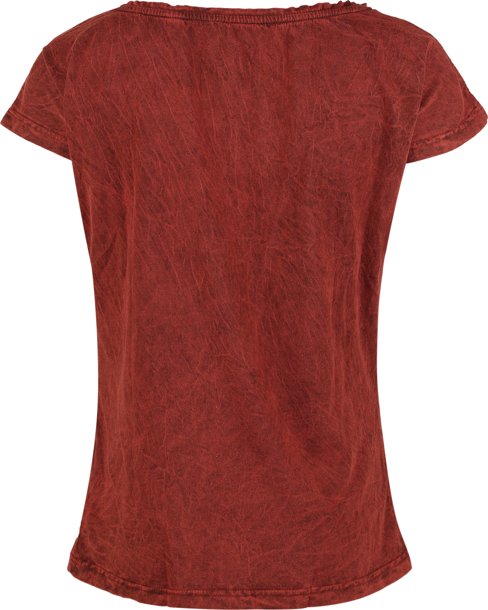 T-Shirt Manches courtes  de Powerwolf - Metal Circle - S à 4XL - pour Femme - rouge - Powerwolf - View 2