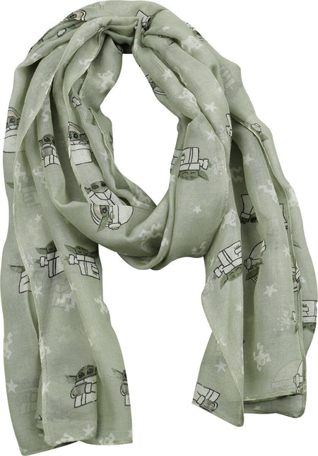 Foulard Disney de Star Wars - The Mandalorian -  Grogu - pour Femme - multicolore - Star Wars