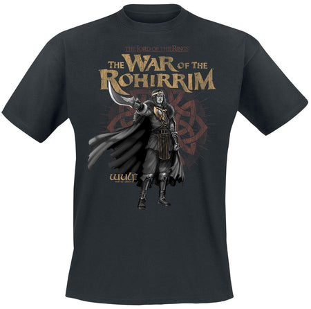 T-Shirt Manches courtes  de Le Seigneur Des Anneaux - La Guerre des Rohirrim - Wulf - S à 3XL - pour Homme - noir - Le Seigneur Des Anneaux