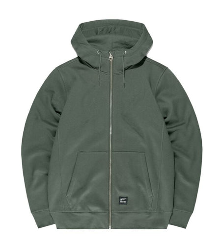 Sweat-shirt zippé à capuche  de Vintage Industries - Sweat À Capuche Basing - S à XXL - pour Homme - gris - Vintage Industries