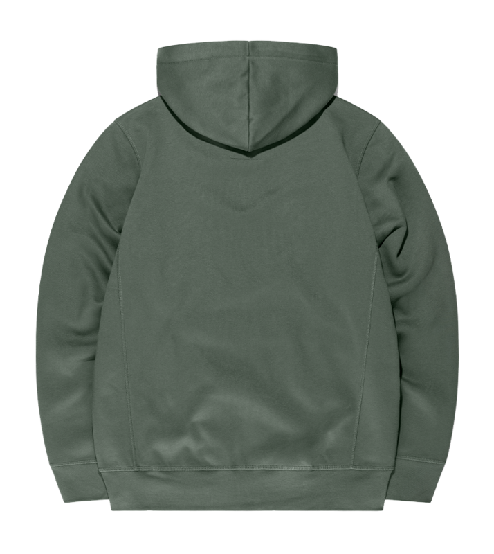 Sweat-shirt zippé à capuche  de Vintage Industries - Sweat À Capuche Basing - S à XXL - pour Homme - gris - Vintage Industries - View 2