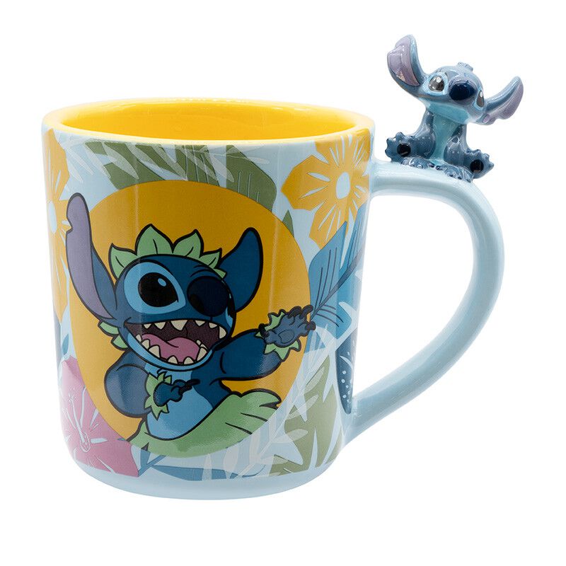 Mug Disney de Lilo & Stitch - Stitch Hawaïen - Mug 3D - pour Unisexe - multicolore - Lilo & Stitch