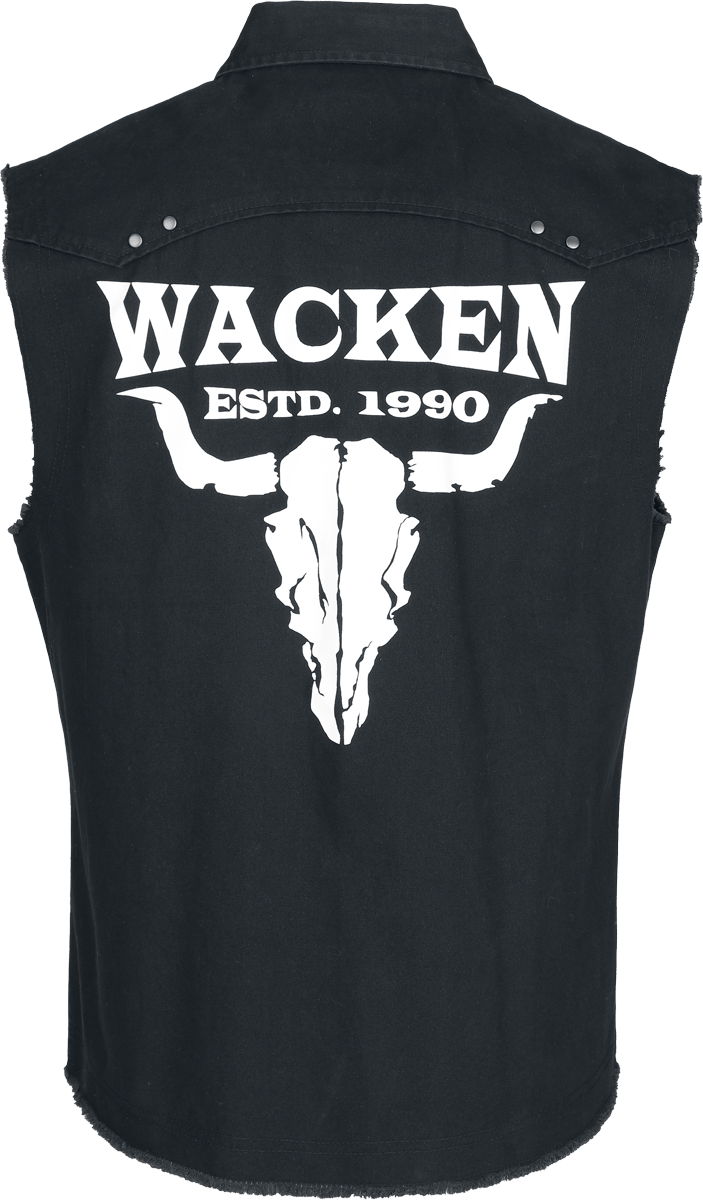 Veste Sans Manches  de Wacken Open Air - Wacken - S à 5XL - pour Homme - noir - Wacken Open Air - View 2
