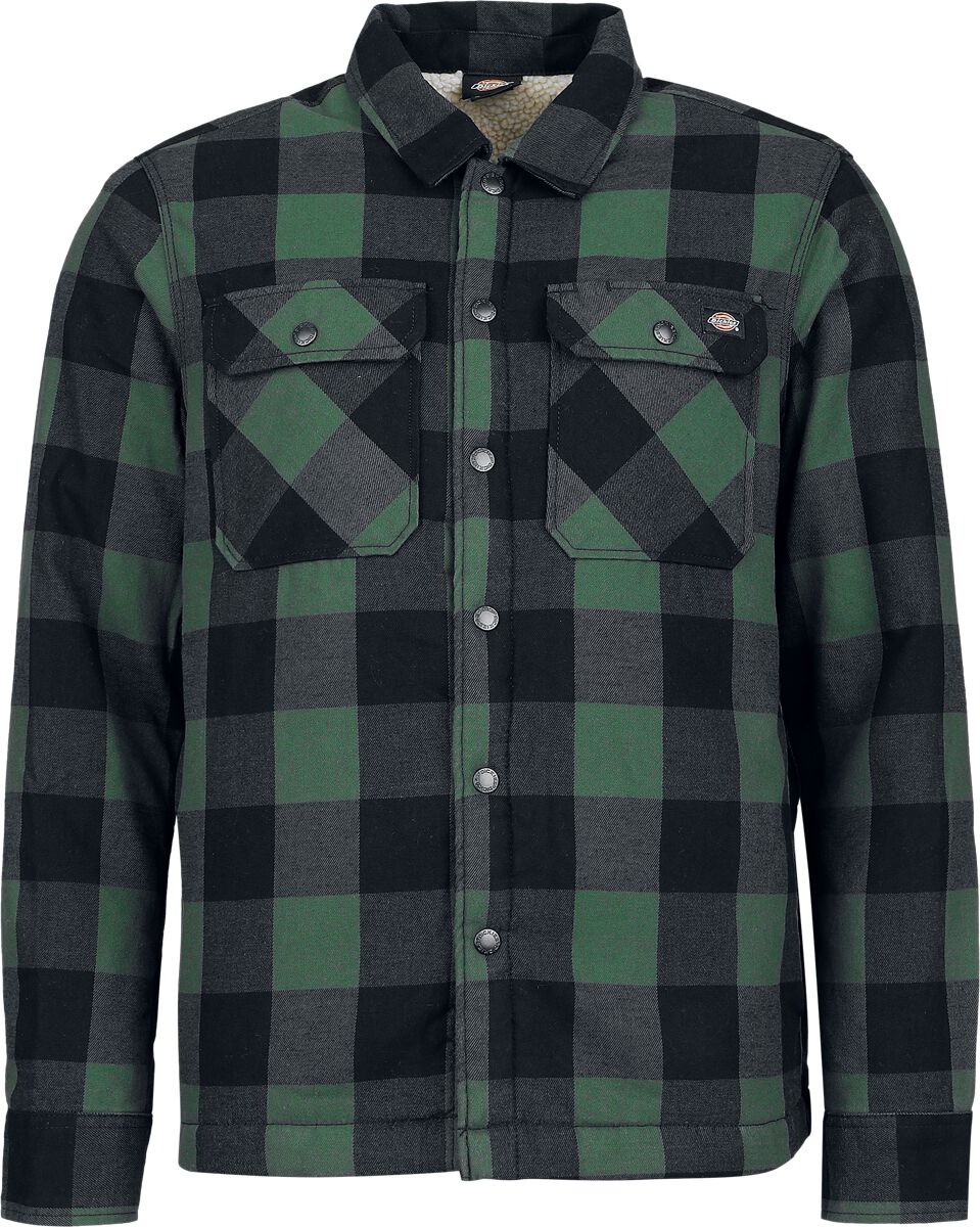 Veste mi-saison  de Dickies - Lined Sacramento - S à XXL - pour Homme - vert/noir - Dickies