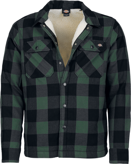 Veste mi-saison  de Dickies - Lined Sacramento - S à XXL - pour Homme - vert/noir - Dickies - View 2
