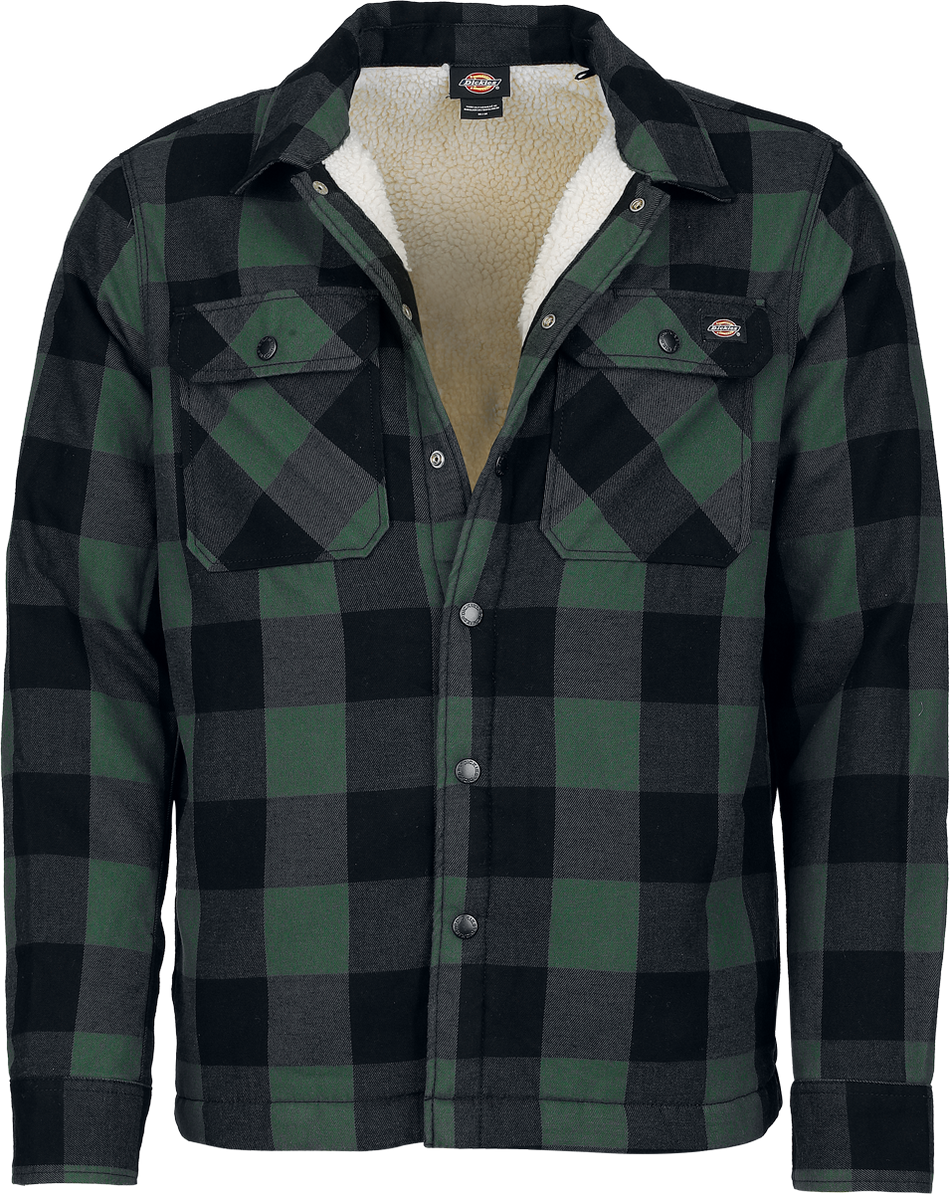 Veste mi-saison  de Dickies - Lined Sacramento - S à XXL - pour Homme - vert/noir - Dickies - View 2