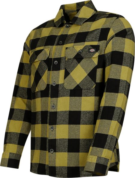 Chemise manches longues  de Dickies - Sacramento Shirt - S à XXL - pour Homme - jaune/noir - Dickies - View 2