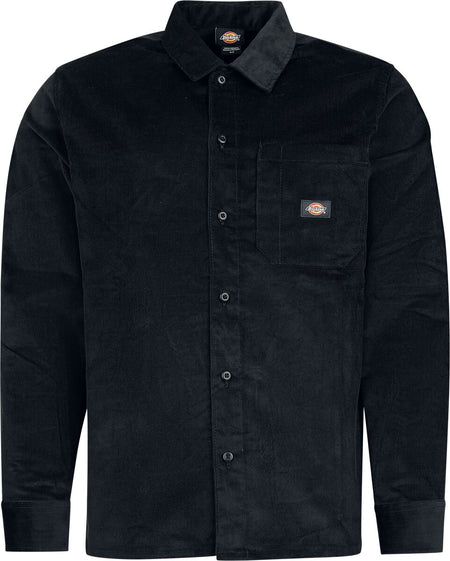 Chemise manches longues  de Dickies - Corduroy Shirt - S à XL - pour Homme - noir - Dickies