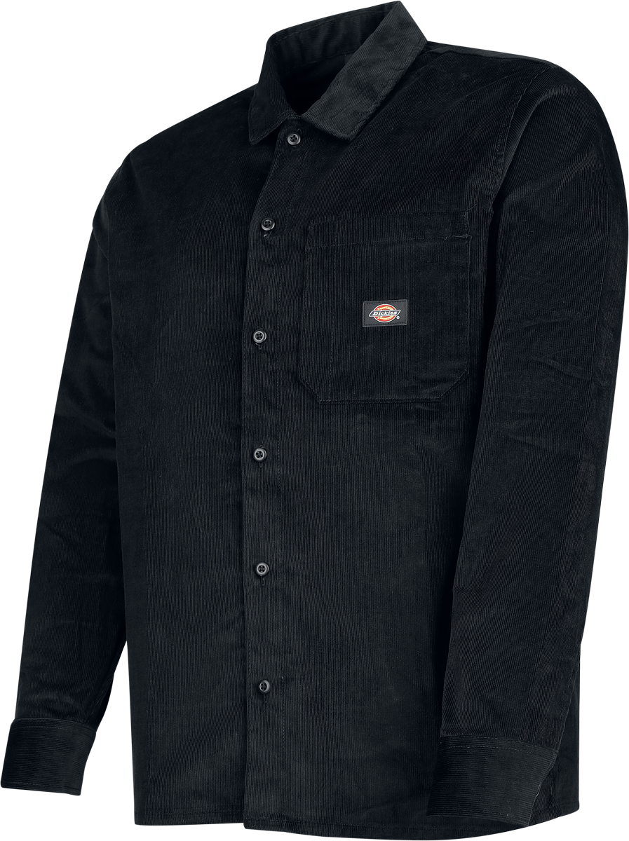 Chemise manches longues  de Dickies - Corduroy Shirt - S à XL - pour Homme - noir - Dickies - View 2