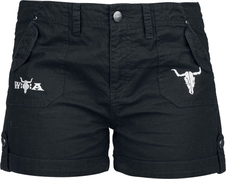 Short Sexy  de Wacken Open Air - Wacken - S à XXL - pour Femme - noir - Wacken Open Air