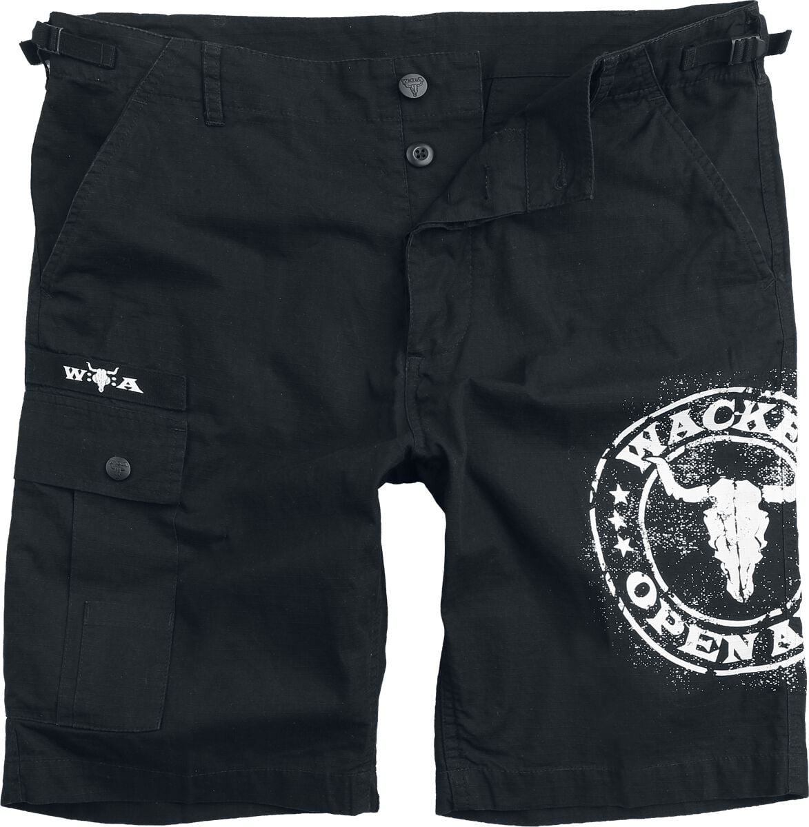 Short  de Wacken Open Air - Wacken - S à 3XL - pour Homme - noir - Wacken Open Air