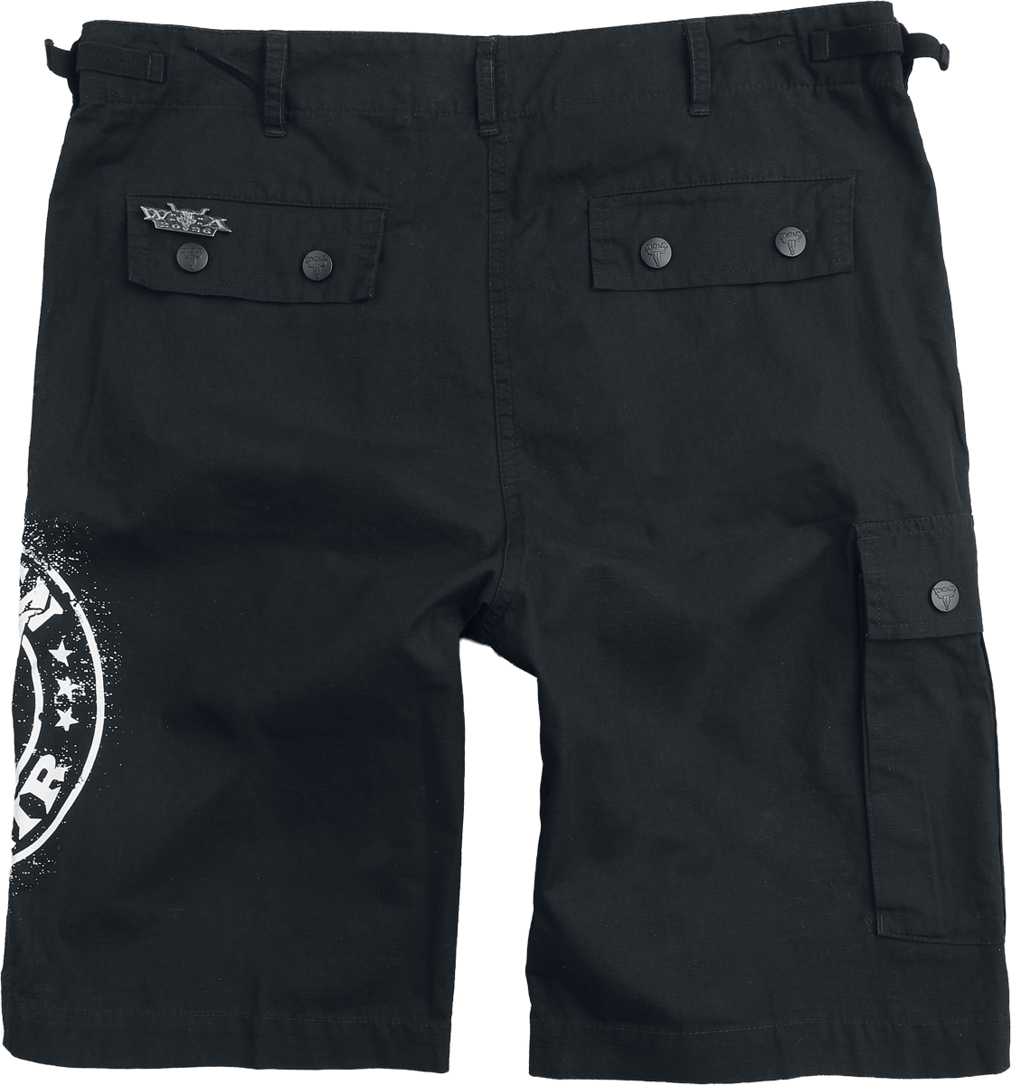 Short  de Wacken Open Air - Wacken - S à 3XL - pour Homme - noir - Wacken Open Air - View 2