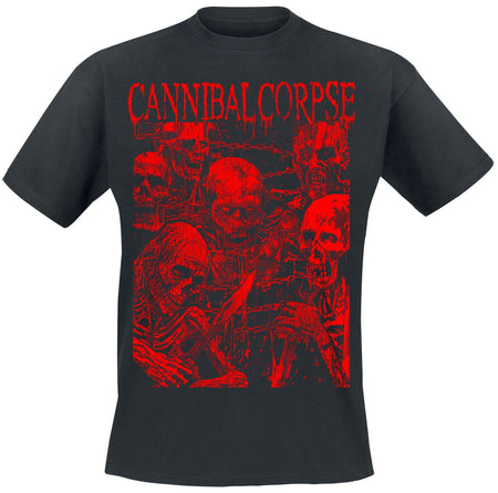 T-Shirt Manches courtes  de Cannibal Corpse - Undead March - S à XXL - pour Homme - noir - Cannibal Corpse