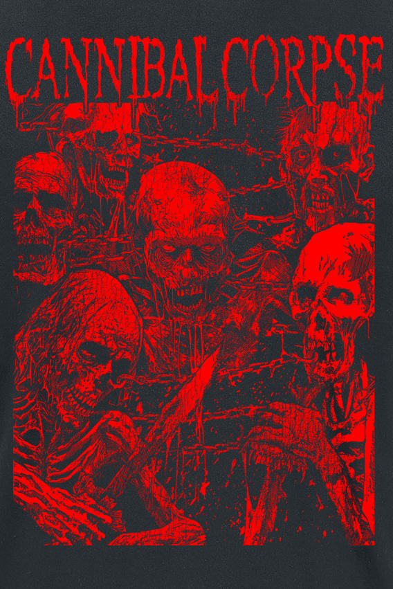 T-Shirt Manches courtes  de Cannibal Corpse - Undead March - S à XXL - pour Homme - noir - Cannibal Corpse - View 2