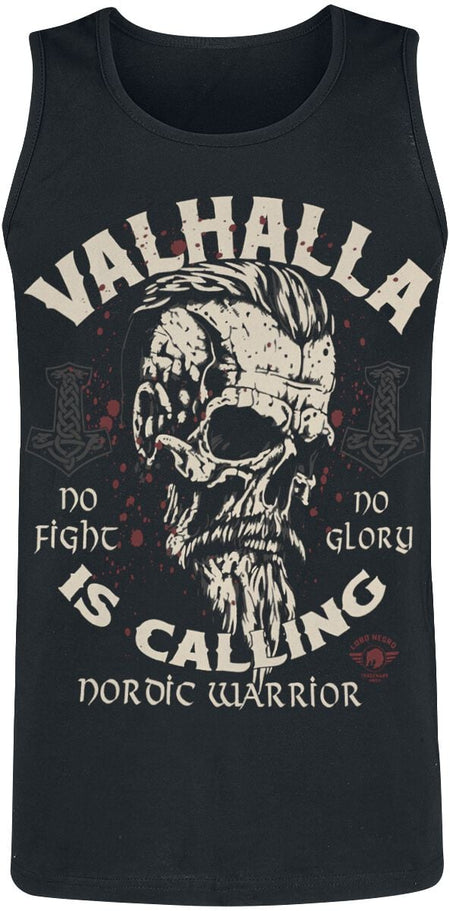 Débardeur  de Lobo Negro - Valhalla is calling - Débardeur - S à XL - pour Homme - noir - Lobo Negro