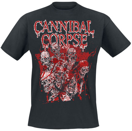 T-Shirt Manches courtes  de Cannibal Corpse - Horde - S à XXL - pour Homme - noir - Cannibal Corpse