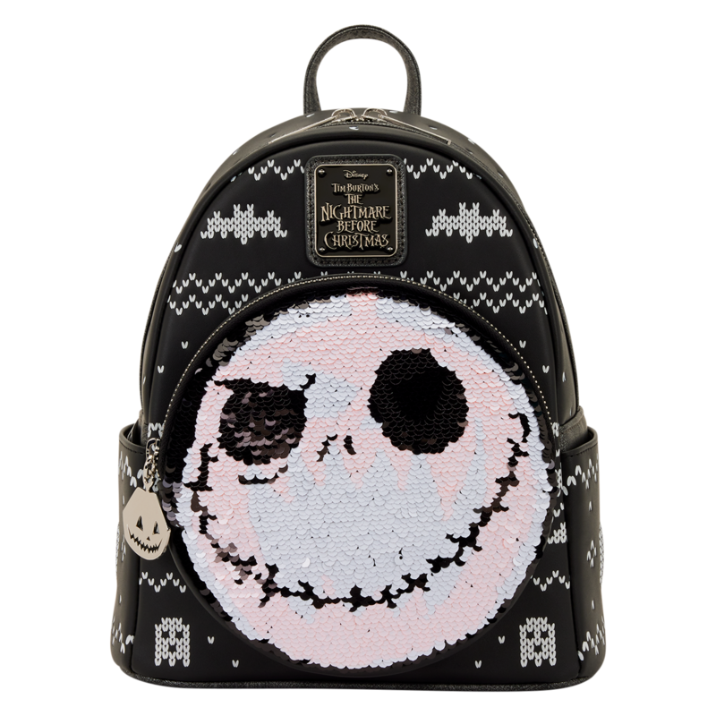 Mini Sac À Dos Disney de L'Étrange Noël De Monsieur Jack - Loungefly - Jack - pour Unisexe - noir/blanc - L'Étrange Noël De Monsieur Jack - View 2