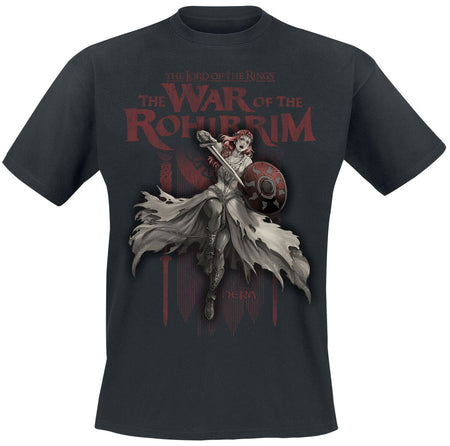 T-Shirt Manches courtes  de Le Seigneur Des Anneaux - La Guerre des Rohirrim - Hera - S à 4XL - pour Homme - noir - Le Seigneur Des Anneaux