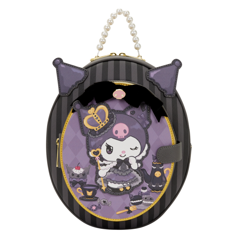 Mini Sac À Dos  de Hello Kitty - Loungefly - Kuromi (20e Anniversaire) - pour Unisexe - multicolore - Hello Kitty - View 2
