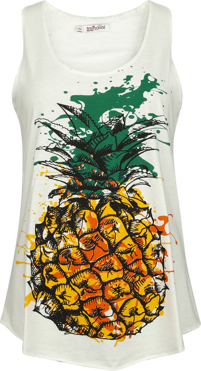 Top  de Innocent - Pineapple Martini Top - S à XXL - pour Femme - blanc - innocent