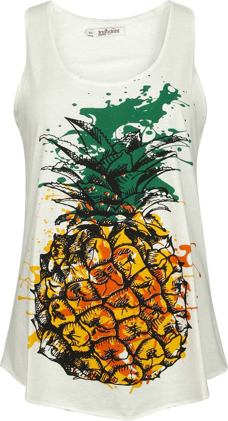 Top  de Innocent - Pineapple Martini Top - S à XXL - pour Femme - blanc - innocent