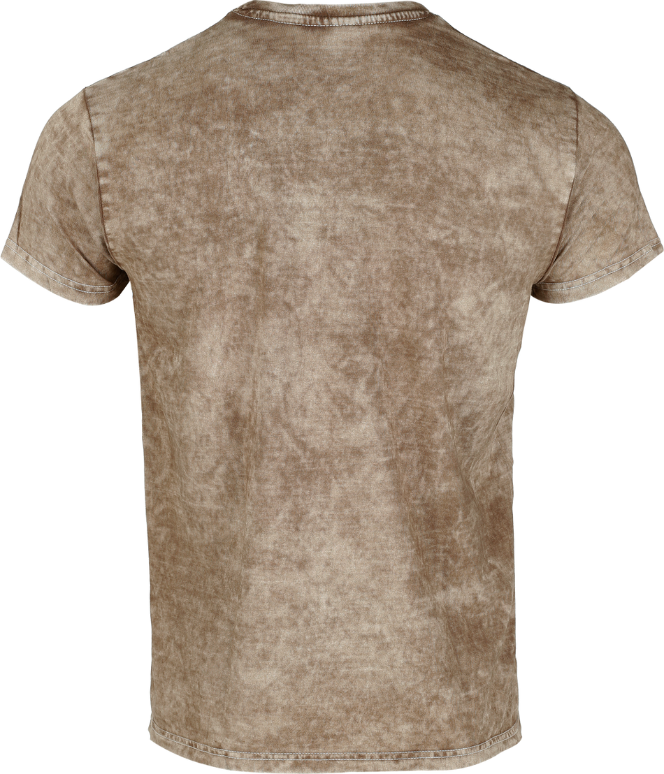 T-Shirt Manches courtes  de Lobo Negro - Fight For Glory - S à 4XL - pour Homme - marron - Lobo Negro - View 2