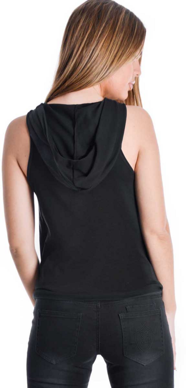 Top  de Outer Vision - Star - Haut - S à XXL - pour Femme - noir - Outer Vision - View 2