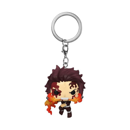 Porte-Clefs Pocket Pop!  de Demon Slayer - Tanjiro (Dancing Flash) - Pocket Pop! - pour Unisexe - Standard - Demon Slayer