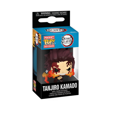 Porte-Clefs Pocket Pop!  de Demon Slayer - Tanjiro (Dancing Flash) - Pocket Pop! - pour Unisexe - Standard - Demon Slayer - View 2