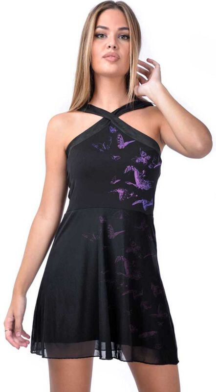 Robe courte  de Outer Vision - Valencia - Robe - S à XXL - pour Femme - noir - Outer Vision