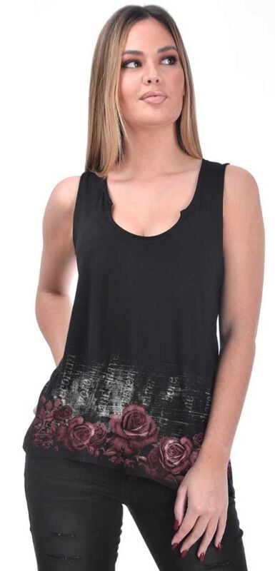 Top  de Alchemy England - Nevermore Frame - Débardeur - S à XXL - pour Femme - noir - Alchemy England