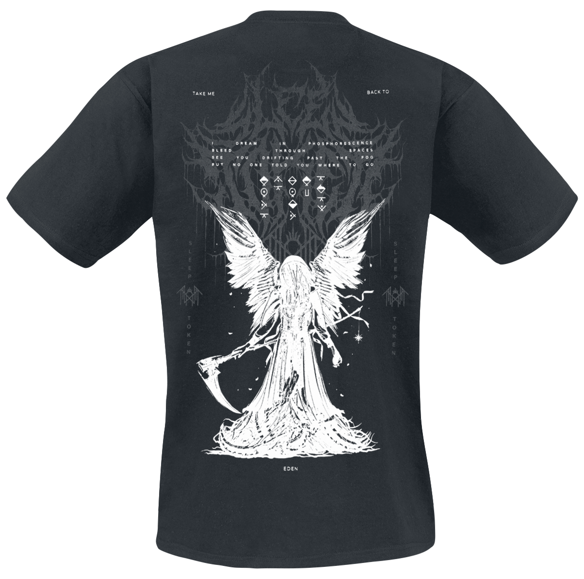 T-Shirt Manches courtes  de Sleep Token - Reaper BK MST - S à 4XL - pour Homme - noir - Sleep Token - View 2
