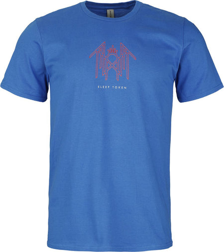 T-Shirt Manches courtes  de Sleep Token - Worship Glyphs - S à 4XL - pour Homme - bleu - Sleep Token