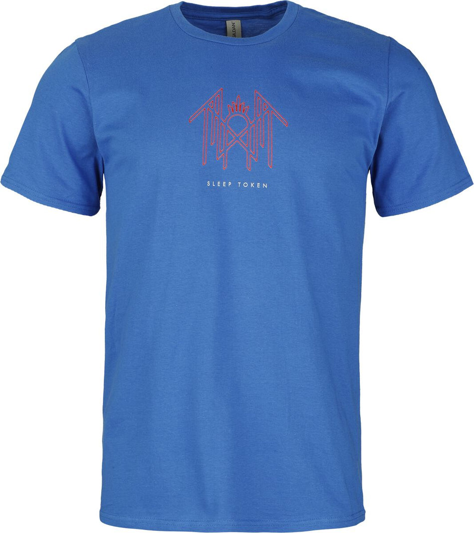 T-Shirt Manches courtes  de Sleep Token - Worship Glyphs - S à 4XL - pour Homme - bleu - Sleep Token