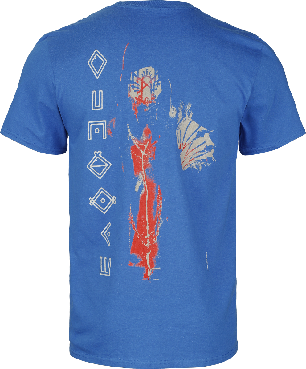 T-Shirt Manches courtes  de Sleep Token - Worship Glyphs - S à 4XL - pour Homme - bleu - Sleep Token - View 2