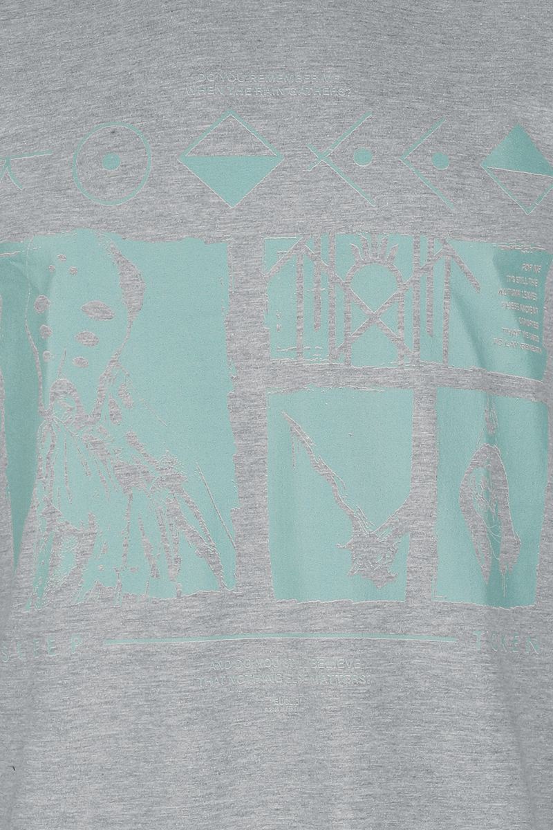 T-Shirt Manches courtes  de Sleep Token - Euclid - S à XXL - pour Femme - gris - Sleep Token - View 2