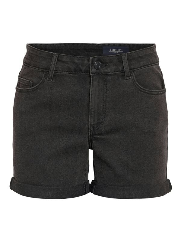 Short  de Noisy May - NMDEBBY NW SLIM SHORTS VI519BL NOOS - XS à S - pour Femme - noir - Noisy May