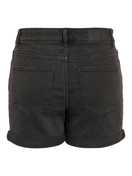 Short  de Noisy May - NMDEBBY NW SLIM SHORTS VI519BL NOOS - XS à S - pour Femme - noir - Noisy May - View 2