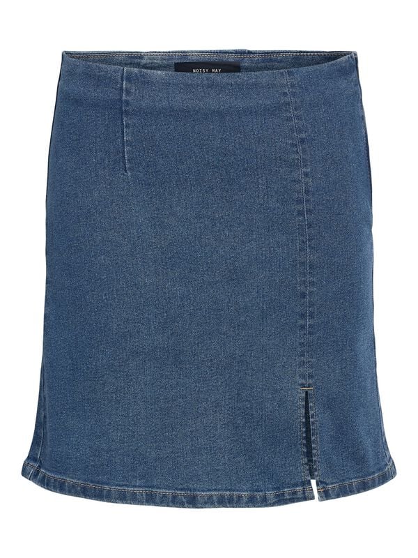 Jupe courte  de Noisy May - NMDEBBY NM SLIM SKIRT VI518MB NOOS - XS à M - pour Femme - bleu - Noisy May
