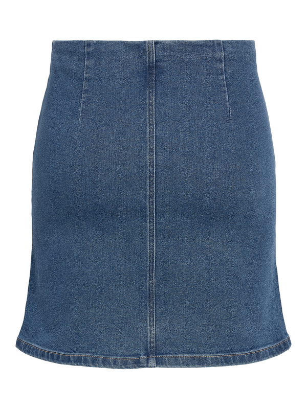 Jupe courte  de Noisy May - NMDEBBY NM SLIM SKIRT VI518MB NOOS - XS à M - pour Femme - bleu - Noisy May - View 2