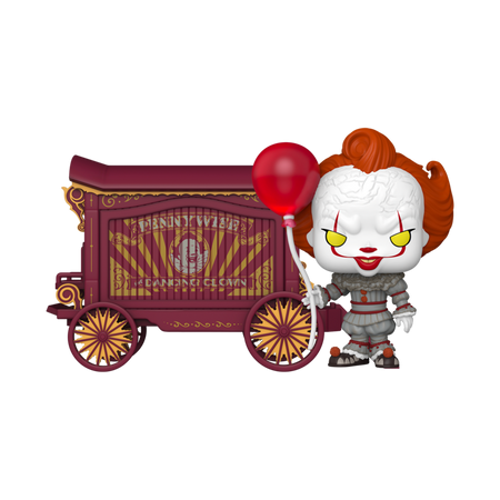 Welcome to Derry - Pennywise & Wagon (Pop! Town) Vinyl Figur 49 - Funko Pop! - Funko Shop Europe - Welcome to Derry - View 2