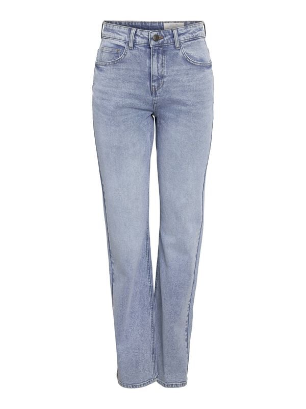 Jean  de Noisy May - NMMONICA HW AZ359LB NOOS - Jean Coupe Droite - W26L32 à W27L34 - pour Femme - bleu - Noisy May