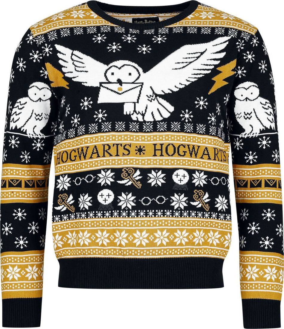 Pull de Noël  de Harry Potter - Hedwige - S à XL - pour Unisexe - multicolore - Harry Potter