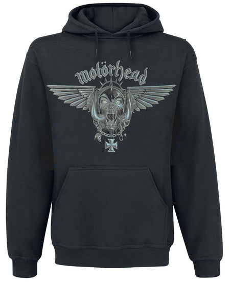 Sweat-shirt à capuche  de Motörhead - Winged Warpig - S à XXL - pour Homme - noir - Motörhead