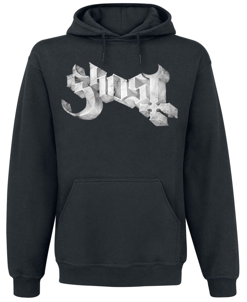 Sweat-shirt à capuche  de Ghost - Marble Logo - M à XXL - pour Homme - noir - Ghost