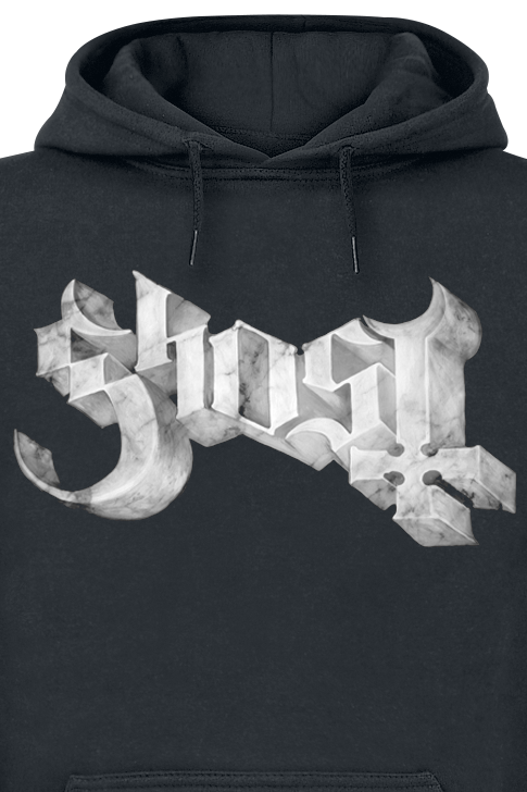 Sweat-shirt à capuche  de Ghost - Marble Logo - M à XXL - pour Homme - noir - Ghost - View 2