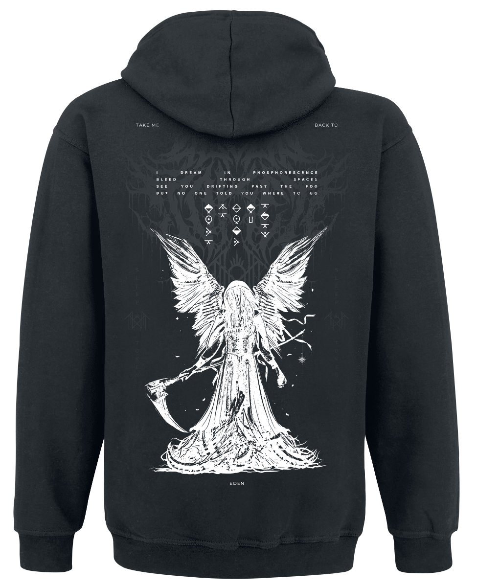 Sweat-shirt à capuche  de Sleep Token - Reaper - S à XXL - pour Homme - noir - Sleep Token - View 2
