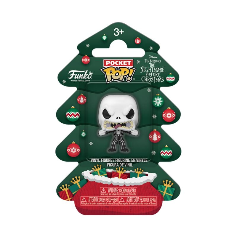 Porte-Clefs Pocket Pop! Disney de L'Étrange Noël De Monsieur Jack - Jack - Pocket Pop! - pour Unisexe - Standard - L'Étrange Noël De Monsieur Jack